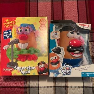 New 2 Mr. Potato Heads by Playskool